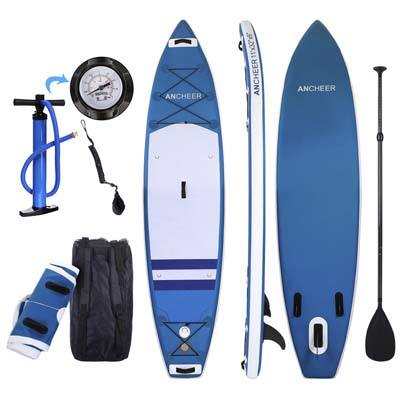 8. ANCHEER Inflatable Stand up Paddle Board