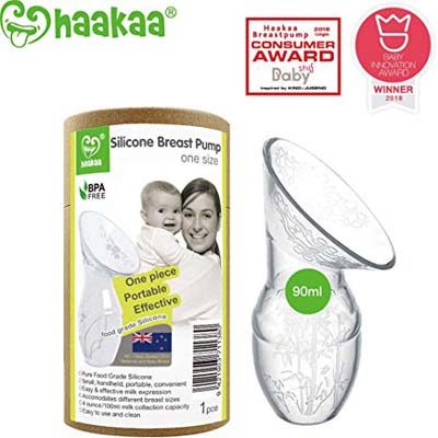 6. Haakaa Breast Pump Manual Breast Pump