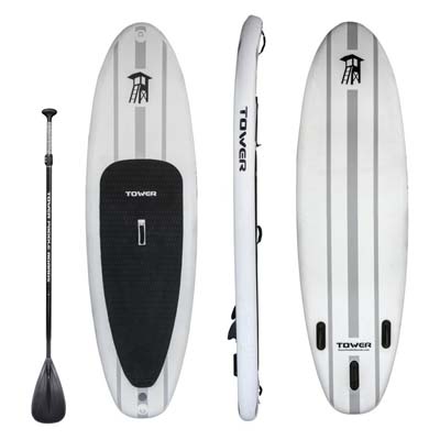 2. Tower Inflatable 9-Inch Stand up Paddle