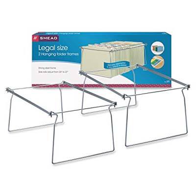 10. Smead Steel Legal Size Hanging File Folder Frame