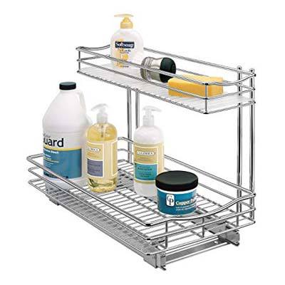 5. Lynk Professional Cabinet Organizer, Chrome