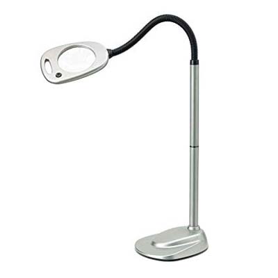 6. Light It! 12-LED Magnifying Lamp by Fulcrum