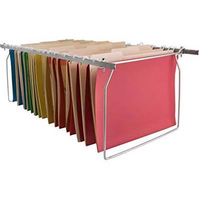 5. Sparko Stainless Steel Hanging File Folder Frames