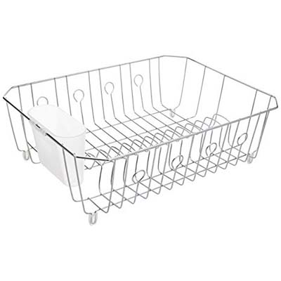 8. Rubbermaid Antimicrobial Large Dish Rack