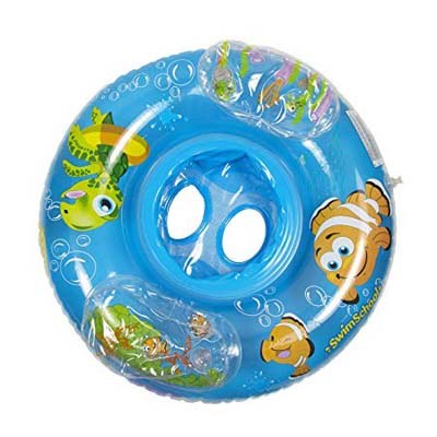 5. SwimSchool Aquarium Inflatable Pool Float