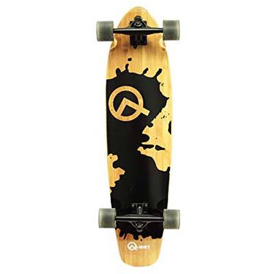 8. Quest 230Rorshack Bamboo Longboard