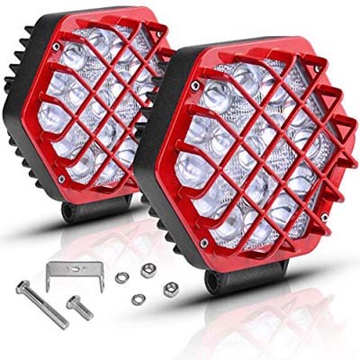 10. AUTOSAVER88 5-Inch Led Offroad Fog Driving Lights