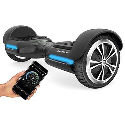 6. Swagtron Swagboard Vibe T580 Apple enabled Bluetooth Hoverboard