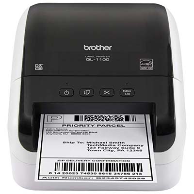 9. Brother QL-1100 Postage and Barcode Thermal Printer