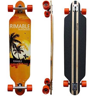 6. RIMABLE Drop-Through Longboard