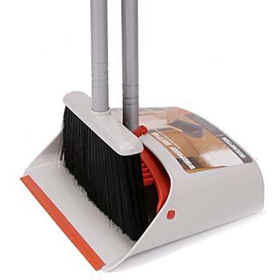 4. LiKe Broom and Dustpan Set for Home or Office