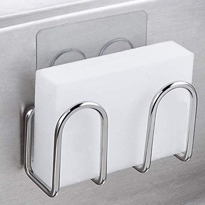 2. KESO HOME Adhesive Sink Caddy- SUS304 Stainless Steel