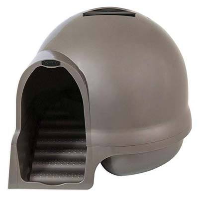 2. Petmate Clean Step Litter Dome