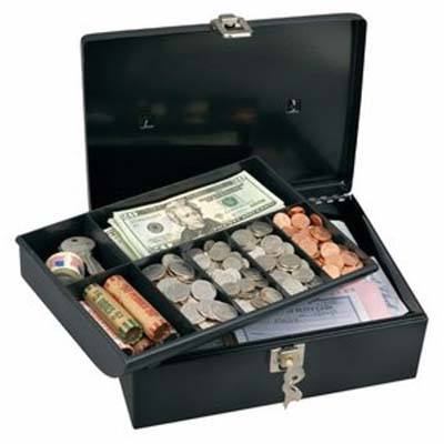 3. Master Lock 7113D 7-Compartment Cash Box