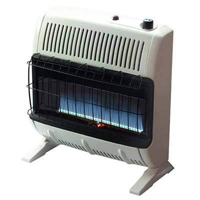 4. Mr. Heater VF30KBLUELP Propane Blue Flame Heater