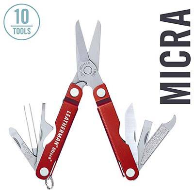 4. LEATHERMAN Micra, Keychain Size Multitool