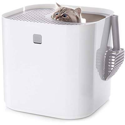 8. Modkat Top-Entry Litter Box