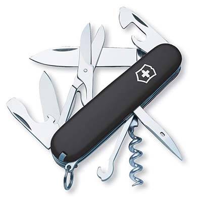 8. Victorinox Swiss Army Climber Pocket Knife
