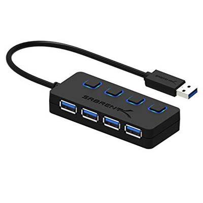 1. Sabrent 4-Port USB Hub