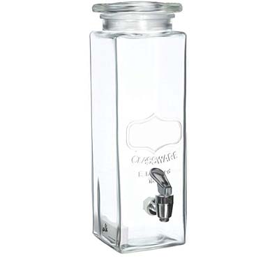 8. Circleware 67111 Yorkshire Mason Jar Glass Beverage Dispenser
