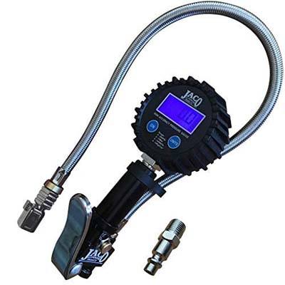 3. JACO 200PSI FlowPro Digital Tire Inflator Gauge