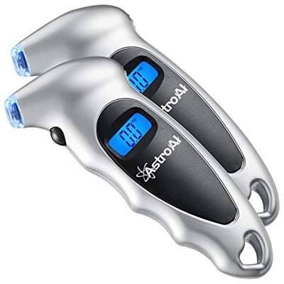 5. AstroAI 150 PSI Digital Tire Pressure Gauge (2 Pack)