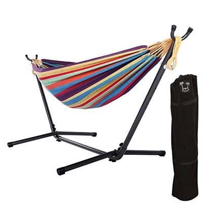 8. OnCloud Double Hammock with 9FT Stand