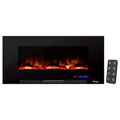 7. e-Flame USA Wall Mount Electric Fireplace