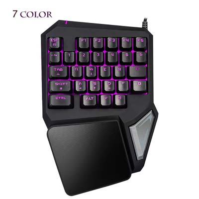 8. Globalama GK0001 Led Computer Gaming Keyboard