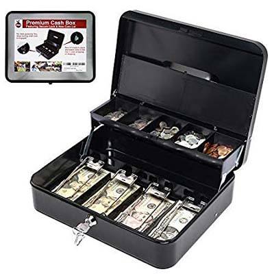 8. Baya Cash Box with Secure Key Lock