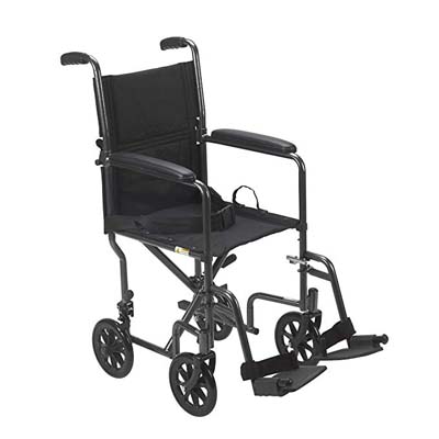1. Drive Medical Steel Transport Wheelchair