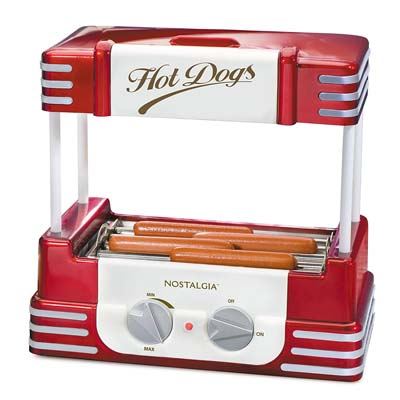 2. Nostalgia Hot Dog Roller & Bun Warmer (RHD800)