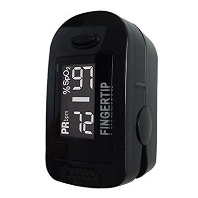 9. Concord BlackOX Fingertip Pulse Oximeter