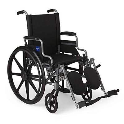 7. Medline Lightweight and User-Friendly Wheelchair