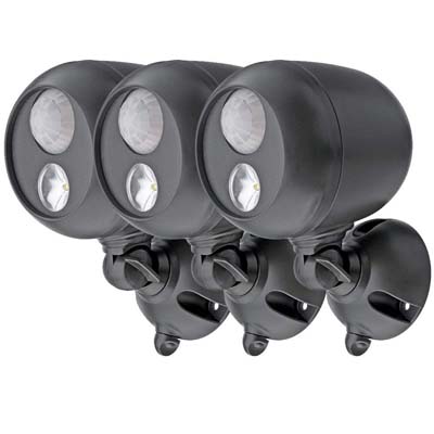 1. Mr. Beams MB363 Wireless LED Spotlight with Motion Sensor and Photocell