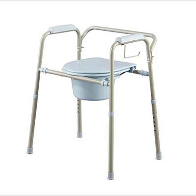 9. Medline MDS89664KDMB 3-in-1 Bedside Commode