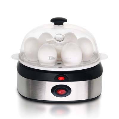 2. Elite Cuisine EGC-207 Stainless Steel Egg Cooker