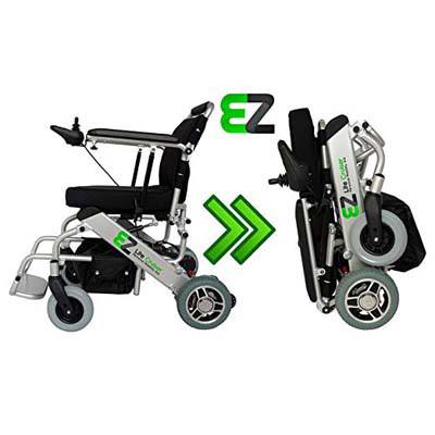 2. EZ Lite Cruiser Light Weight Folding Wheelchair