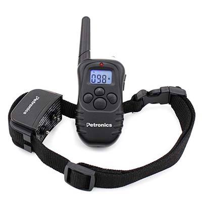 4. Petronics Rechargeable Shock Training Collar with Remote