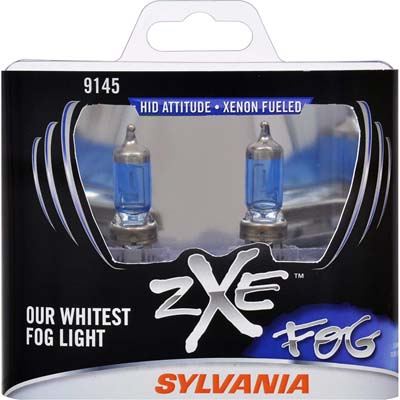 7. SYLVANIA 9145 SilverStar zXe Fog Light Bulb (Contains 2 Blubs)