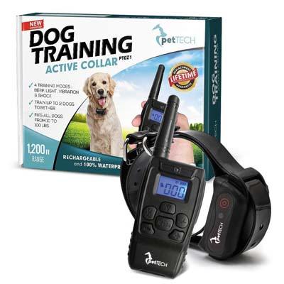 3. PetTech Premium Dog Training Shock Collar (PT0Z1)