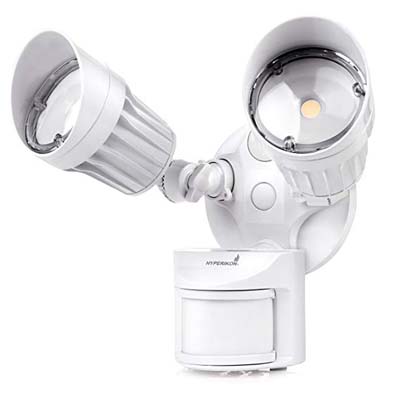 2. Hyperikon LED Outdoor Flood Light with Motion Sensor