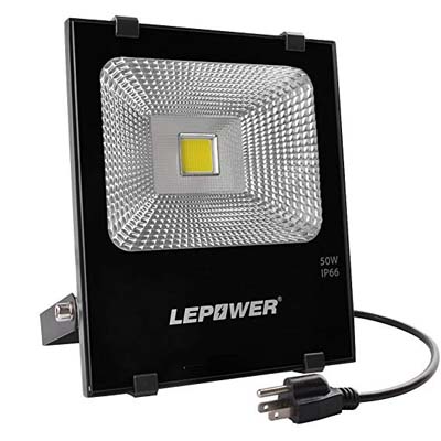 2. LEPOWER 50W New Craft LED Flood Lights