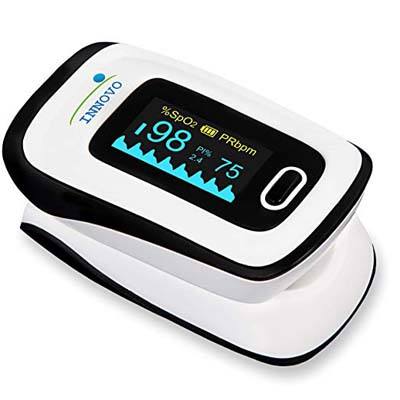 4. Innovo Fingertip Pulse Oximeter, Deluxe