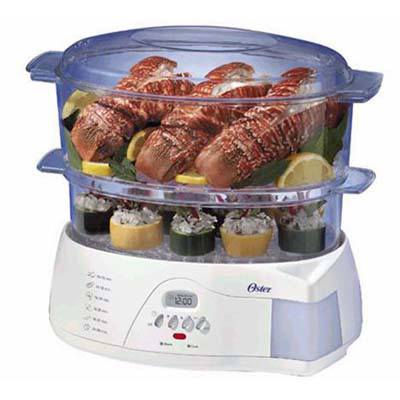 3. Oster 5712 Electronic 2-Tier Food Steamer