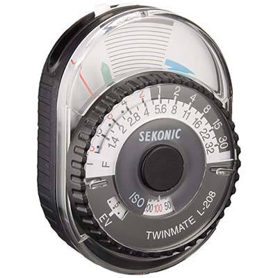 4. Sekonic 401-208 Twin Mate Light Meter (Black/White)