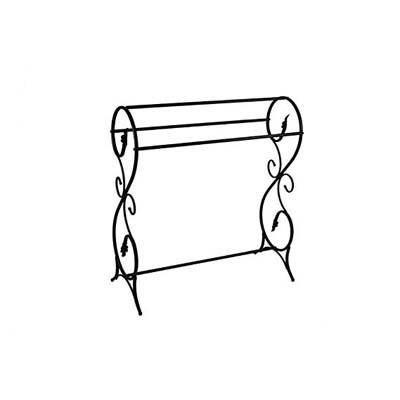 3. King's Brand Antique Style Towel Rack Stand