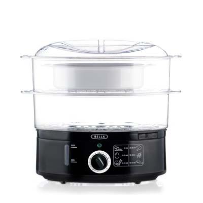 5. BELLA 13872 Stackable Food Steamer