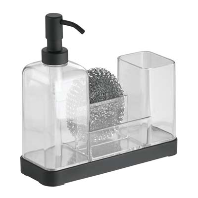 7. InterDesign Forma Kitchen Caddy plus Soap Dispenser