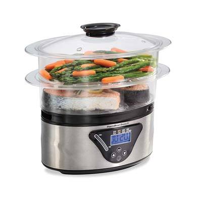 4. Hamilton Beach 37530A Digital Food Steamer